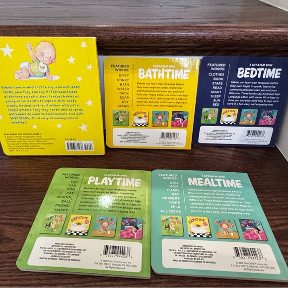 Baby Sign Language Board Book Set - Picture 2 of 2